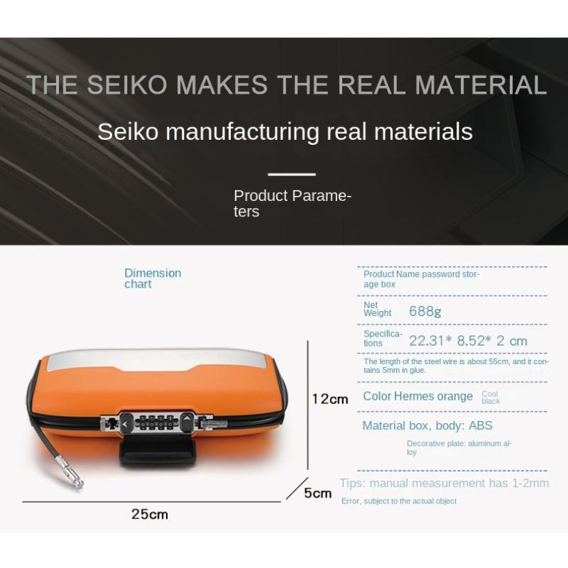 Přenosný Bezpečný Heslo Mini Trezor Bezpečnostní Trezor Drátové Lanko Pevné Šperky Hotovost Karta Mobilní Telefon Úložný Box