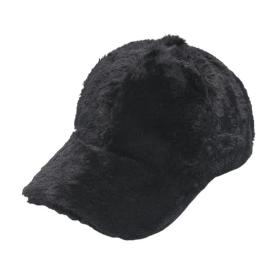 Winter Unisex Faux Fur Baseball Cap 