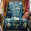 Love Sisterhood Blanket Personalized Name Soft Comfortable Stylish Blanket Car Blanket Perfect For Travel Camping Outdoor Home Suitable For All