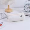 Handbag Large-Capacity Pen Pouch INS Style Student Pencil Case Quilted Pencil Bag  for Students