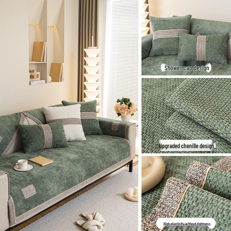 2025 Premium Chenille Sofa Cushion: Universal, All-Season Cover for a Luxurious Look