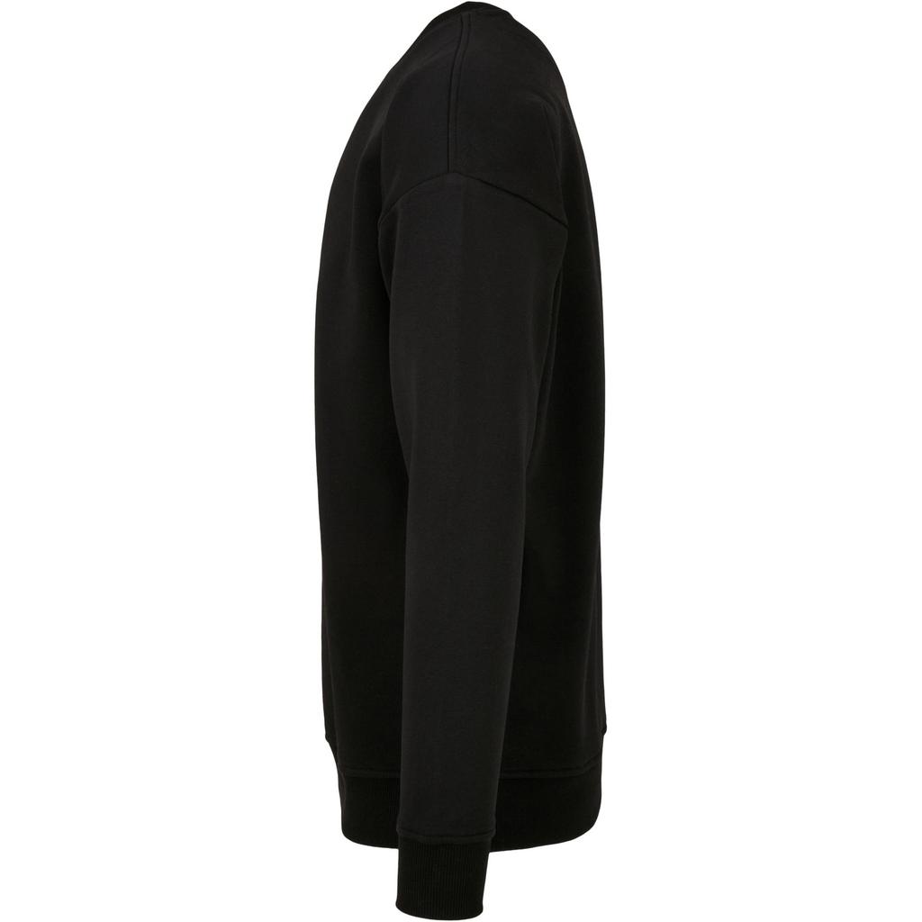 Build Your Brand Mens Crew Neck Plain Sweatshirt