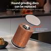 Sandalwood Doublesided Diamond Knife Sharpener With Nonslip Base For Kitchen Use