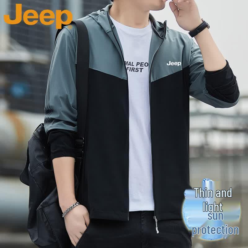 

JEEP Men s Ice Silk Sun Protection Jacket 5XL
