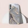 Texture-flowing gold-gray Electroplating glass Phone Case for Samsung GalaxyS26 S25 S24 S23 S22 S20FE Ultra Plus anti drop Cover