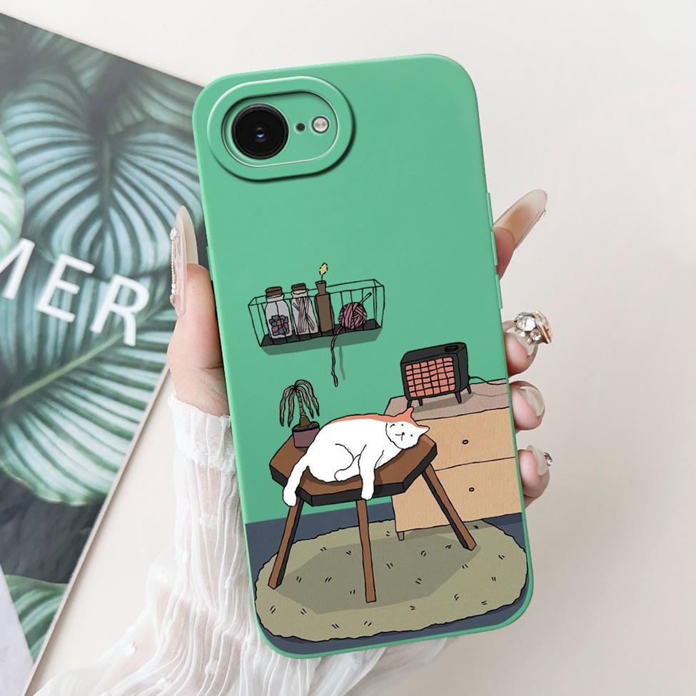 Funda For iPhone 16e A3212 A3409 A3410 A3408 Back Cover For iPhone 16e Case Silicone Fashion Luxury Cute Cartoon Cool Boys Girls