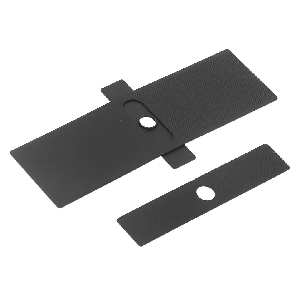 Car Shift Panel Dust Cover 2PCs Shift Lever Panel Trim Strip 8015A066 Replacement for Mitsubishi Pajero V93 V80 V87 V97