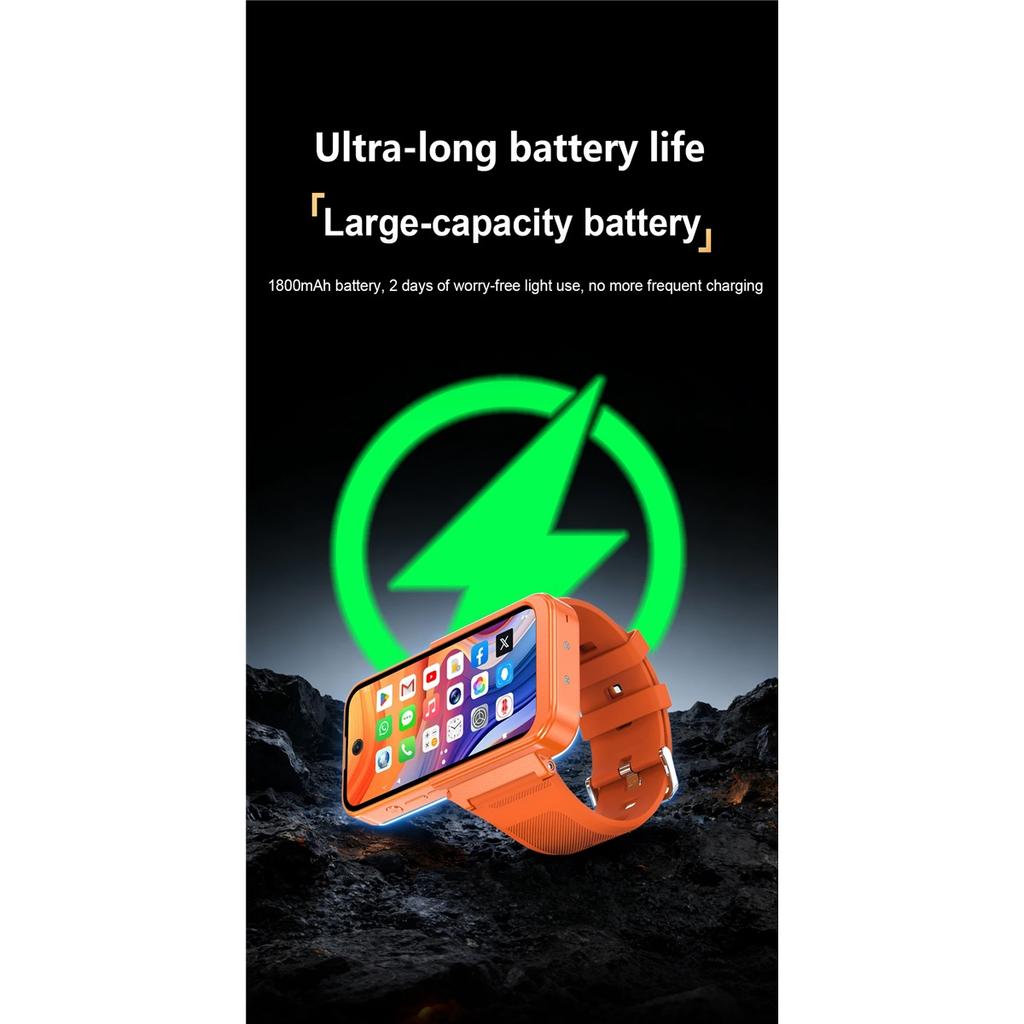 PG999 Smartwatch Phone Touch Screen GPS Wi-Fi Octa-Core Powerhouse HD Cameras Android Dual SIM Dual StandbGlobal Connect Buy now