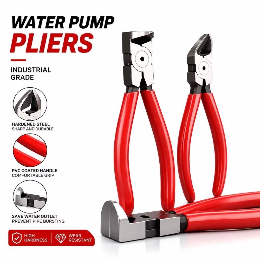Industrial Grade Flat Nose Pliers Anti-Slip Sprue Pliers Professional Sprue Cutters  Jewelry Repair