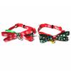Christmas Cat Dog Collar Bow Tie Gift Adjustable Bell Neck Strap Pet Supplies