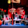 New Year's koi pendant, exquisite texture shows high level, elegant shape, small pendant is warmly placed at home