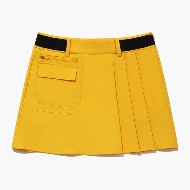LECOQ GOLF Women'S Cargo Pocket Pleated Skirt (Gq322Lsk91)