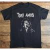 NEW Classic Tori Amos Face Short Sleeve Black All Size Shirt YA92 Unisex T-Shirt