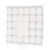 10 Sets Double Sided Foam Tapes Multifunctional Round PE Foam Self Adhesive Pads 20mmx1mm White