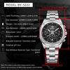 BENYAR Fashion Men Quartz Watch Stainless Steel Strap Retro Sports Watches For Man Calendar Luminous Waterproof Reloj Hombre