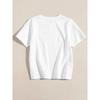 European sizes Ice Cream Drip Pattern Print T-Shirt - Fun Fashion Casual Short Sleeve T-Shirt, Suitable for Boys, Lively Geometric Design