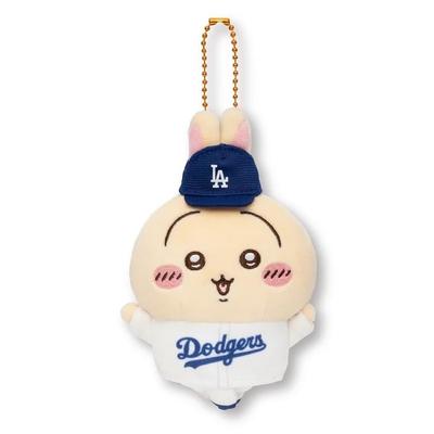 Chiikawa Major League Baseball TOKYO SERIES Mascot Plush Toy Rabbit Dodgers