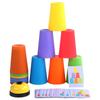 Double Battle Vliegende Racing Cup Snelheid Cup Stapelen Cups Speelgoed Educatief Speelgoed Voor Kinderen Concurrerende Vouwen Cups Kids Training Toy