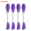 8/2pcs Double-Ended Silicone Face Mask Brush Reusable Soft Facial Masks Applicator Massage Spatula for Cream Skincare Supplies