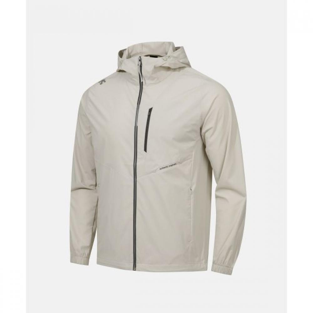 

Ветровка с капюшоном Descente Running Essentials бежевого цвета BEG0BEIGE/100