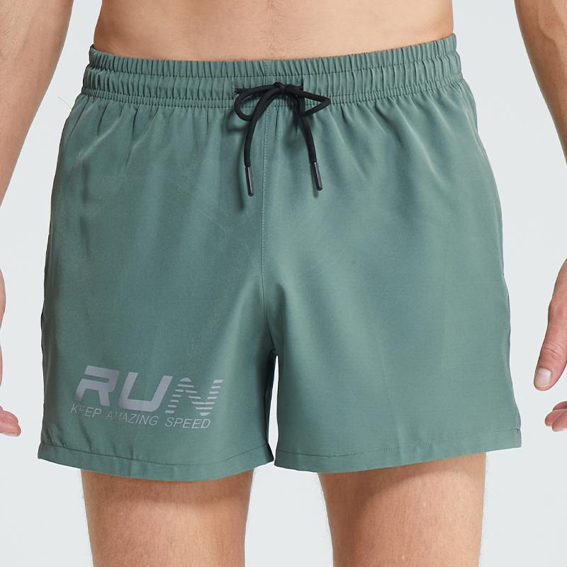Men's Casual Shorts Drawstring Zip Design Shorts Breathable Fitness Quick Dry Pants Basketball Running Workout Thin Sweatpants
