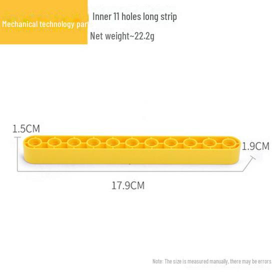 Kompatibilní stavební bloky s velkými částicemi: Příslušenství pro výuku mechanických převodů a robotů (9656 sypkých kusů)