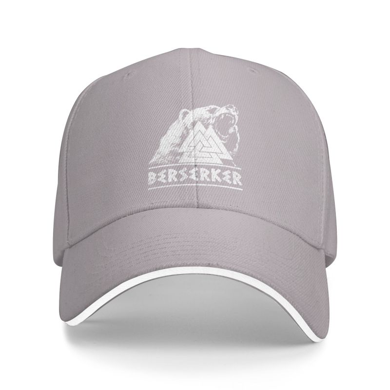 Custom Odin's Special Warrior Bear Baseball Cap Women Unisex Breathable Viking Forces Berserker Dad Hat Outdoor