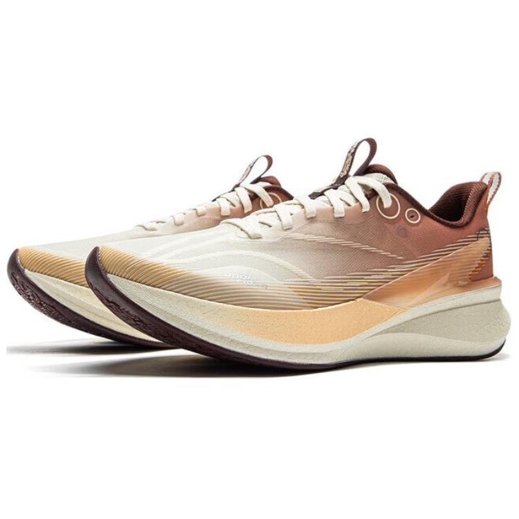 

Новые кроссовки для марафона LiNing Red Hare 8PRO с низким верхом, дышащие, с амортизацией и защитой от скольжения, женские, бело-оранжевые ARPV006-25 35.5