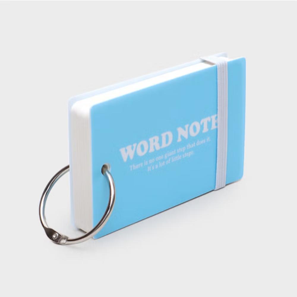 Card ring PP cover vocabulary notebook 60 sheets * 2 volumes