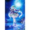 22cm/8.66in Hatsune Miku Anime Figure Purple Skirt Miku Action Figure Fashion Lolita Miku Figurine PVC Collection Model Doll Toy