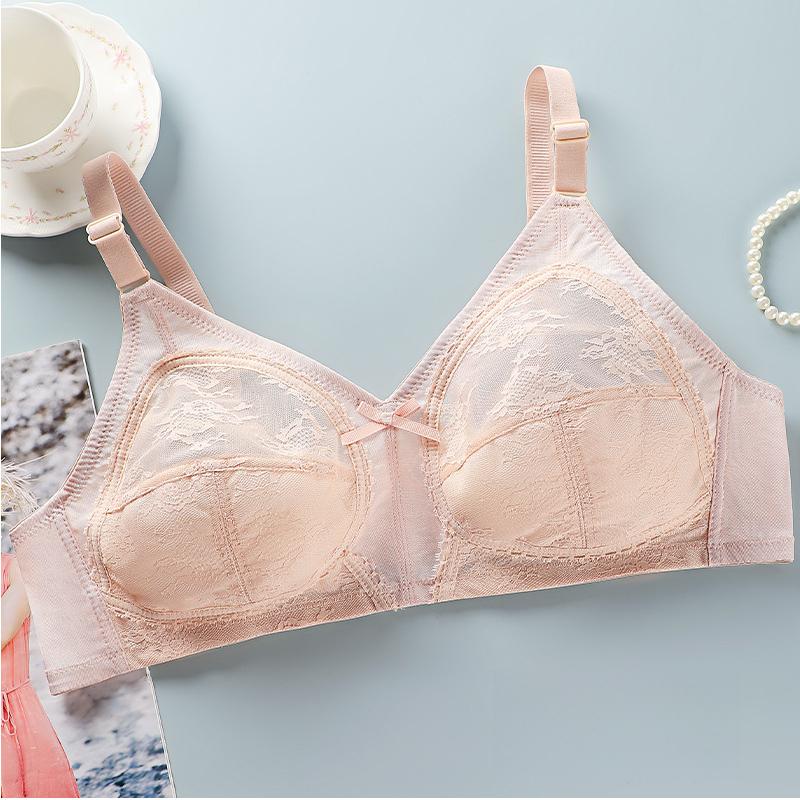 Sexy Transparent Lace Push Up Bra Thin Bralette Top Women's Bras Bralette Deep V Sexy Lingerie