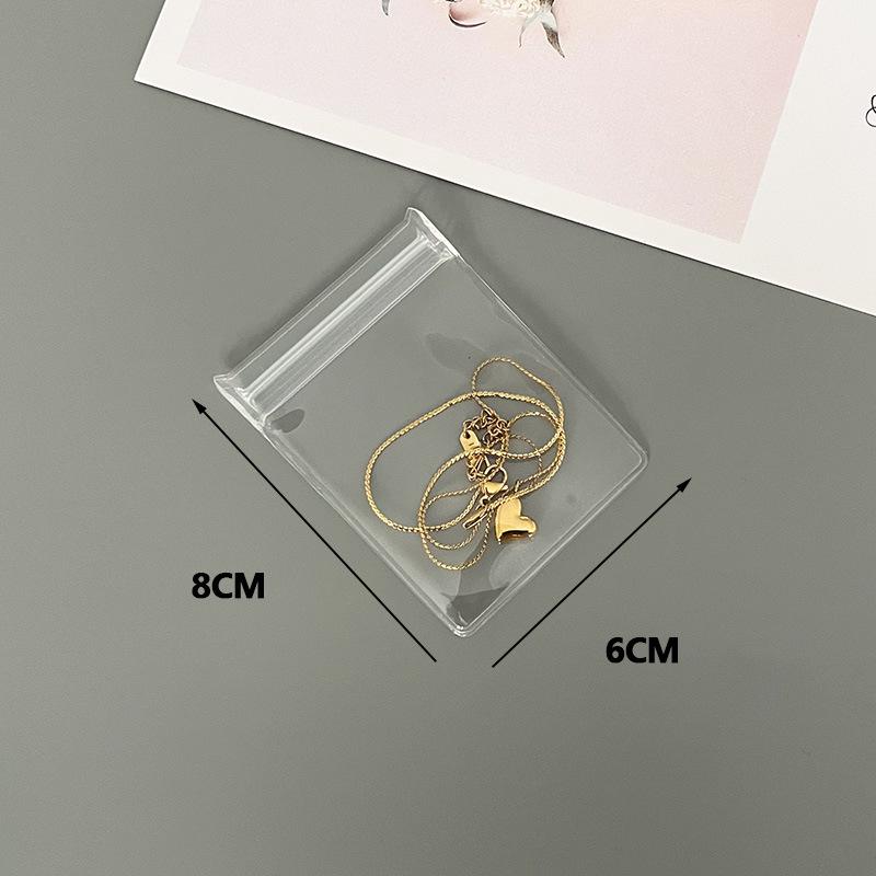 Earrings & Bracelets EVA Jewelry Bags: Portable Zipper Buckle, Dustproof, Thickened, Non-Yellowing, Non-Hardening Organizer