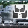 TUCKBOLD Mud Flap Splash Guards Durable for GMC Canyon Front Rear Side Mud Flap Mount Accessories 1 Set 2015-2019 &