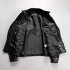 Coffee Knight Short Cowhide Leather Jacket Men's Stand-Up Collar Retro Locomotive Ami Kaji Leather Jacket