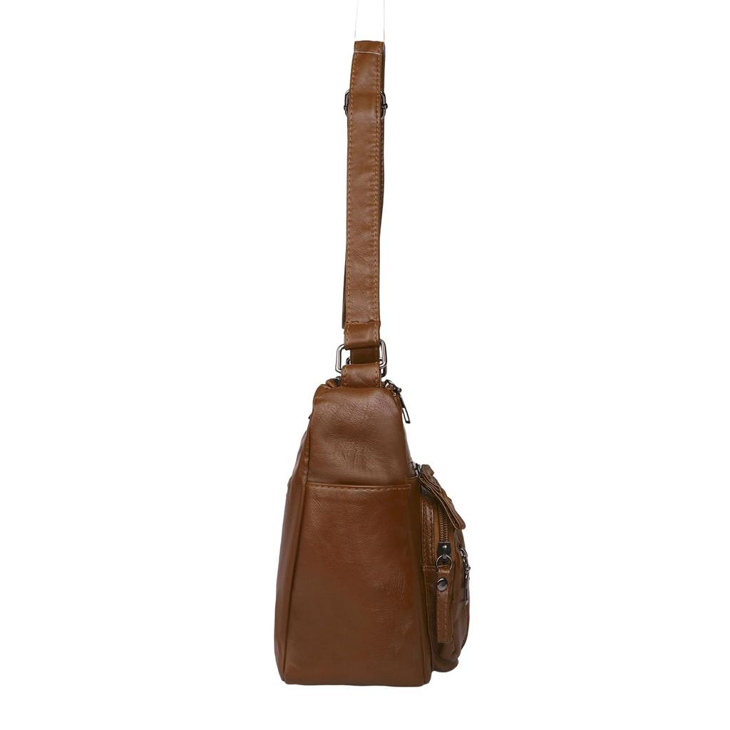 2026 Summer Female Pu Leather Crossbody Shoulder Bags Multi-Pocket Ladies Luxury Purses And Handbags Women'S Bag