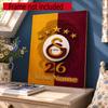 Galatasaray Customize Your Name Diamond Painting Round Diamond Diy Frameless Holiday Artwork Suitable For Home Office Wall Decoration