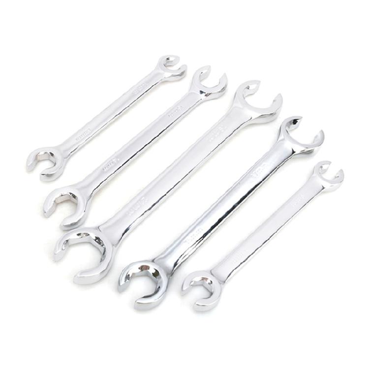 High Quality Multifunctional Chrome Vanadium Steel  6~21mm Tubing Flare Nut  Set
