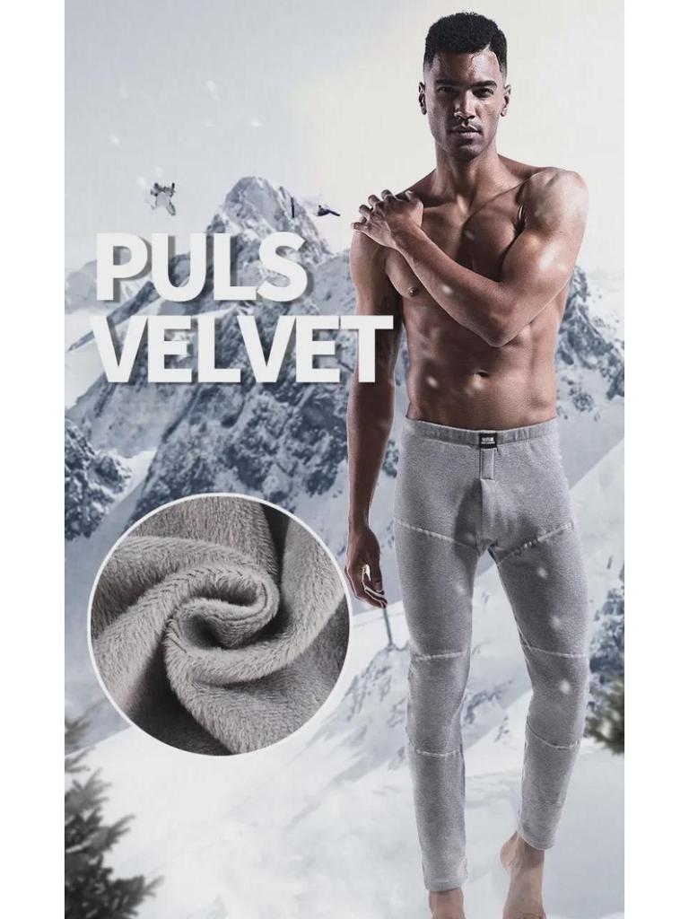Men's Thickened Velvet Warm Autumn/Winter Cotton Leggings