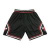 Men's Retro Embroidered Drawstring Basketball Shorts Five-Point Training Shorts Lightweight Athletic Gym Shorts