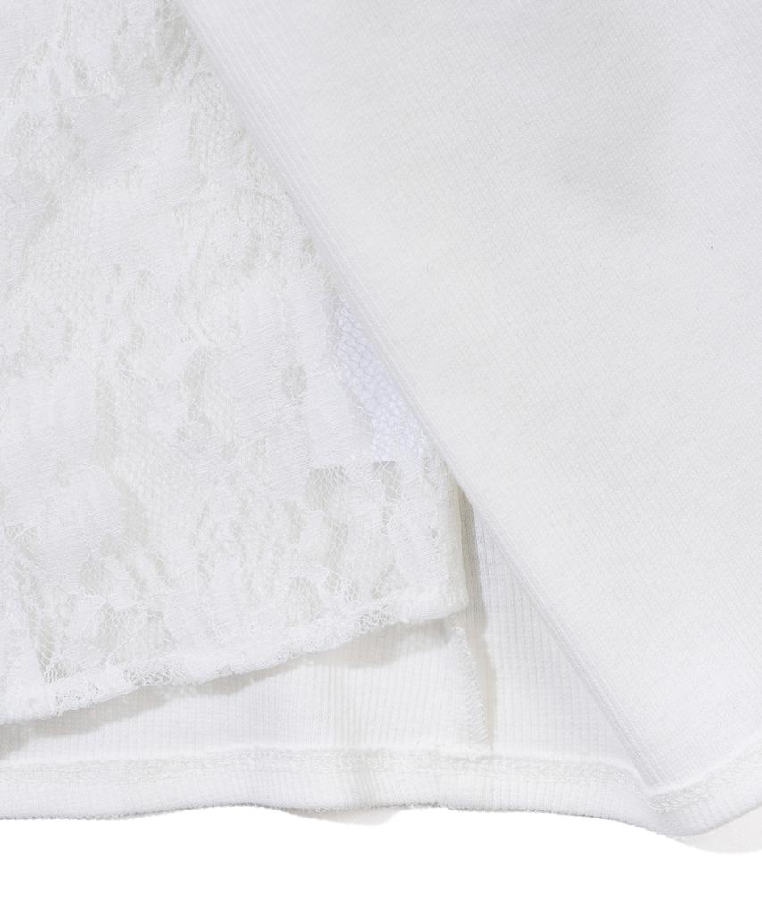 YOUHEE Layered Blouse_White