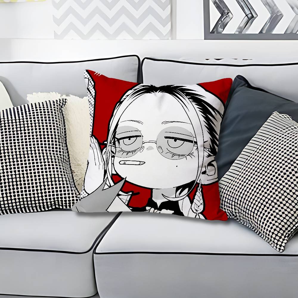 Manga GGokurakugais Pillow Cases for Bedroom Living Room Sofa Home Decor Polyester Cushion Cover with Zipper 30x30cm
