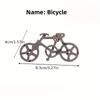 10pcs Adult Classic Metal Puzzle Locks Miniature Ornaments Snake Key Bicycle Lock Etc Each Level Offers Different Challenge 18+