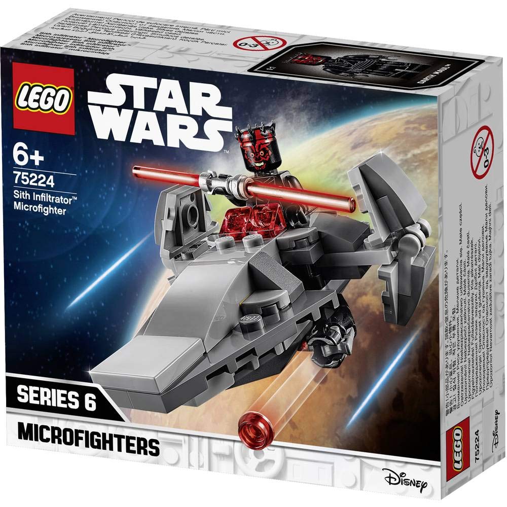 LEGO Star Wars Sith Infiltrator Microfighter 75224 Block Toy for Boys