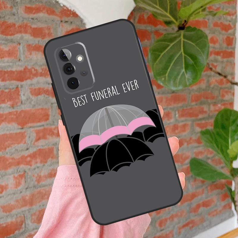 Umbrella Academy Logo Phone Case For Samsung Galaxy A15 A25 A55 A54 A34 A14 A35 A52 A32 A12 A51 A71 A13 A33 A53