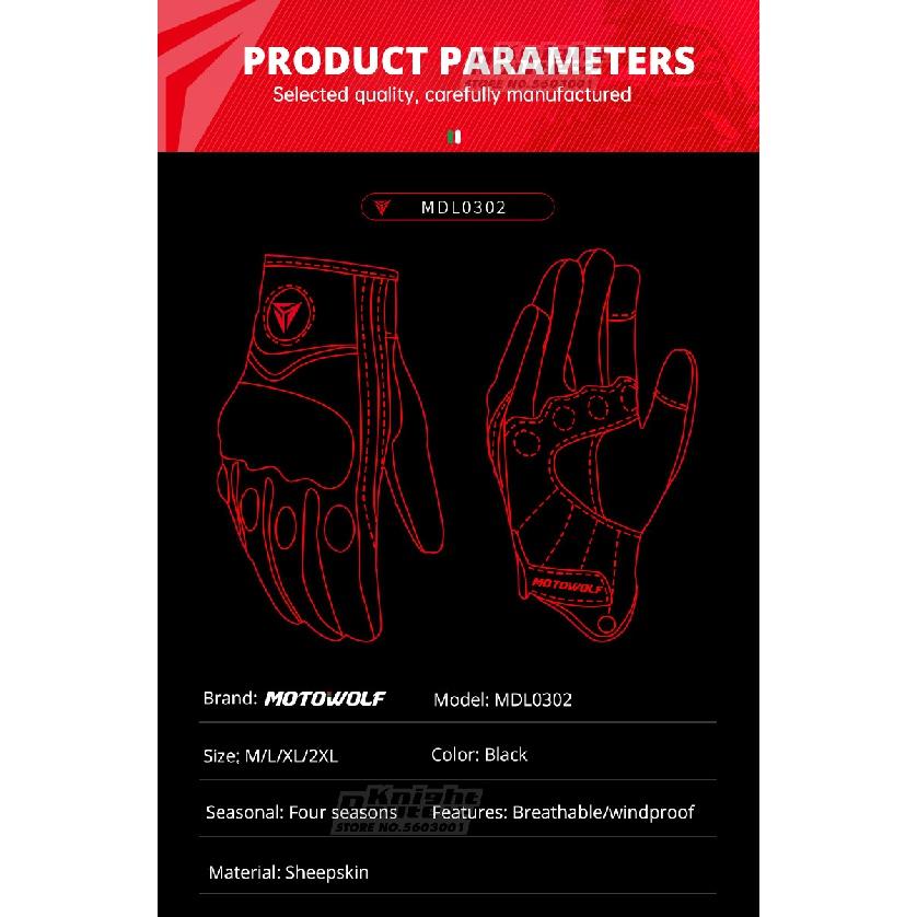 Genuine Leather Motorcycle Gloves Winter Moto Gloves Men Summer Goatskin Motorbike Touch Screen Fist Joint Protect