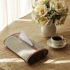 Rectangle Shape Woven Tissue Box Straw Woven High-End Ornament Paper Towel Holder Space Saving Large Capacity