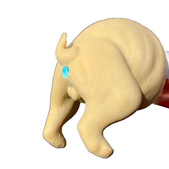 Nosa Nakrętka na Pastę do Zębów Śmieszny Dozownik do Pasty do Zębów Zwierzę 3D Drukowany Kształt Nosa Nakładka na Pastę do Zębów Prezent Gag dla Przyjaciół Rodziny