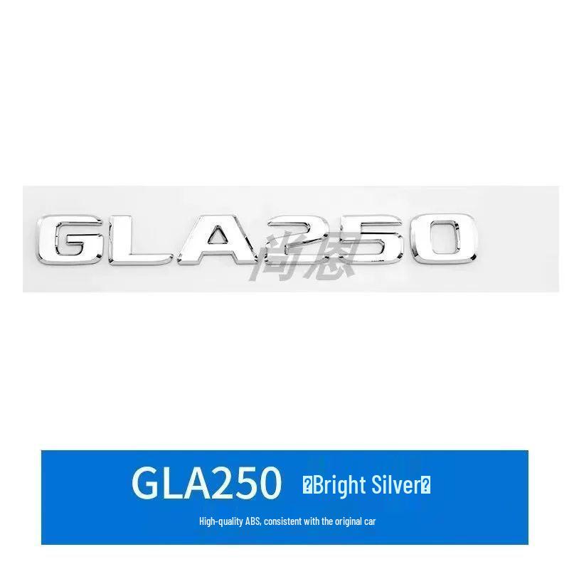 Compatible with Mercedes GLA180 GLA200 GLA260 AMG Tail Badge Emblem Letter Sticker Logo