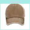 Solid Color Vintage Baseball Hat With Breathable Mesh For Summer Casual Wear