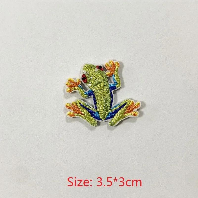 Langlebige Eisen-Bestickte Aufnäher für Kleidung Rucksäcke Schuhe mit Tier Hai Schildkröte Katze Hund Applikation Aufkleber Streifen Design